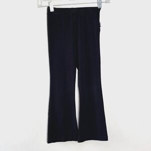 MOLO Nivina- Flare Leggings Girls Size 116 (6Y) Black Organic Cotton Pull-On